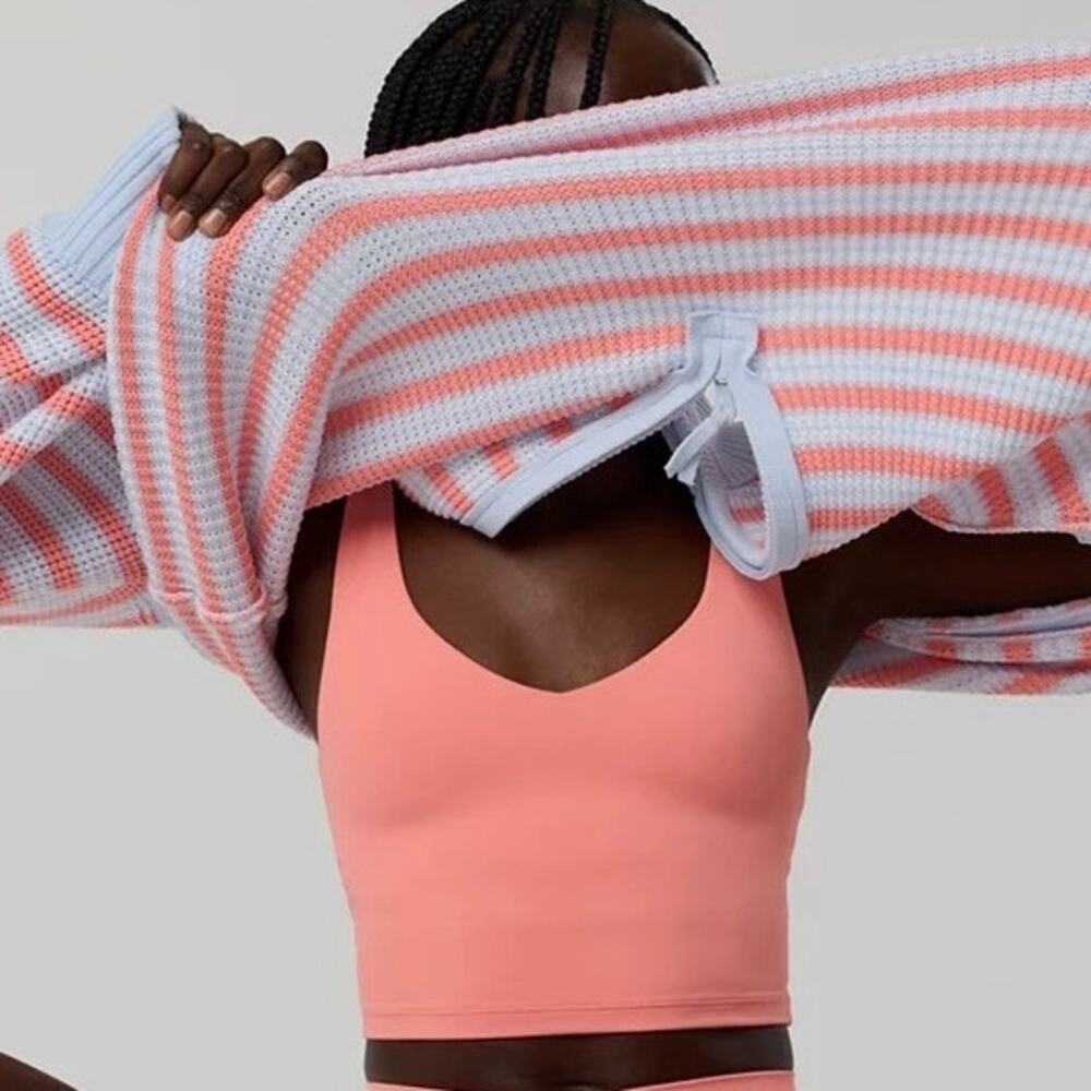 Aerie Offline | Real Me Padded Lowkey Longline Sports Bra Padded Activewear
